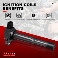 FAERSI C1382 ignition coil pack supports efficient combustion in Honda Acura.