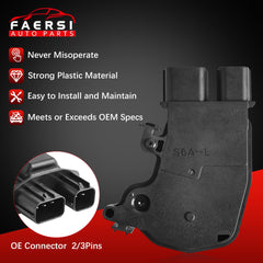 FAERSI door lock actuator for Honda Element front-left, seamless lock action
