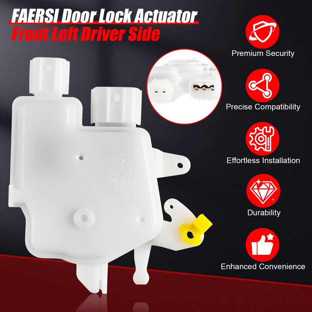 FAERSI left driver side actuator for Acura TL; enhances convenient locking.