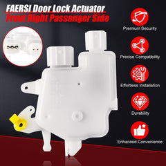 FAERSI replacement actuator for Acura TL, stable locking performance.