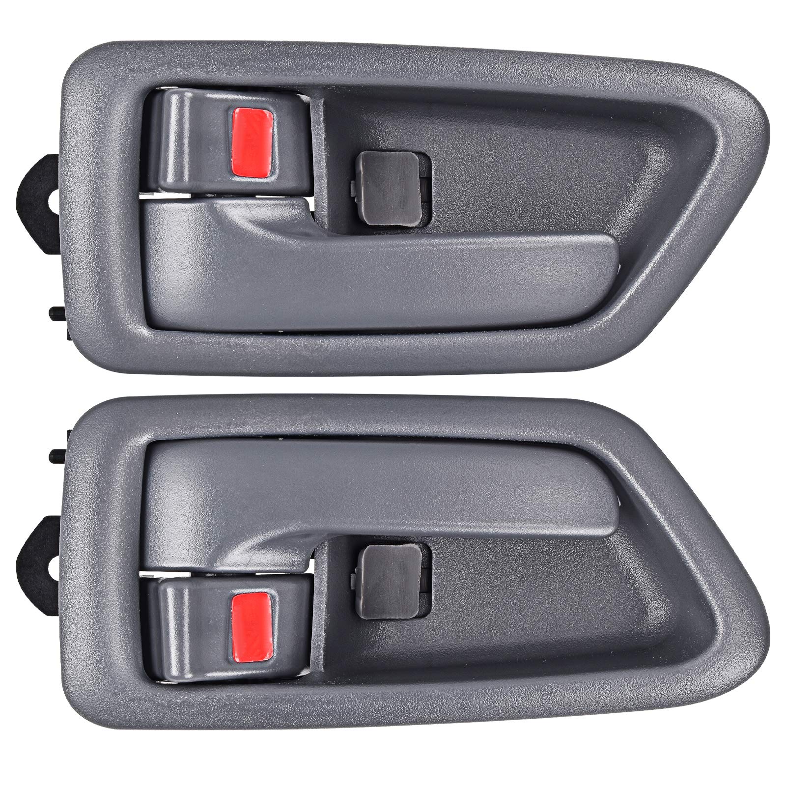 FAERSI interior door handle set for Camry in gray with chrome finish, front and rear.