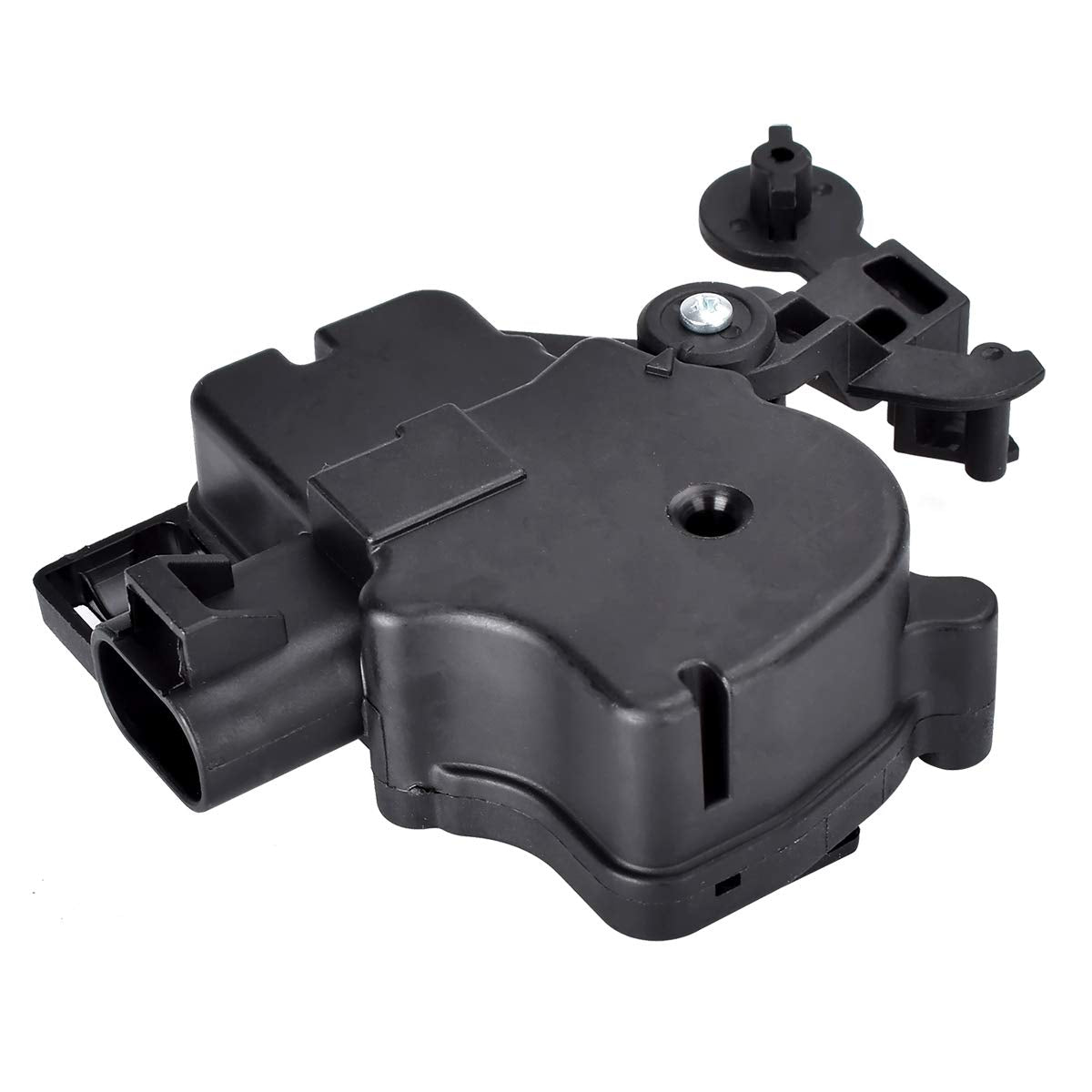 FAERSI rear liftgate actuator close-up showing precise build quality for reliable locking