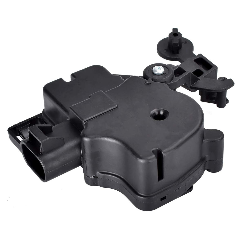 FAERSI rear liftgate actuator close-up showing precise build quality for reliable locking