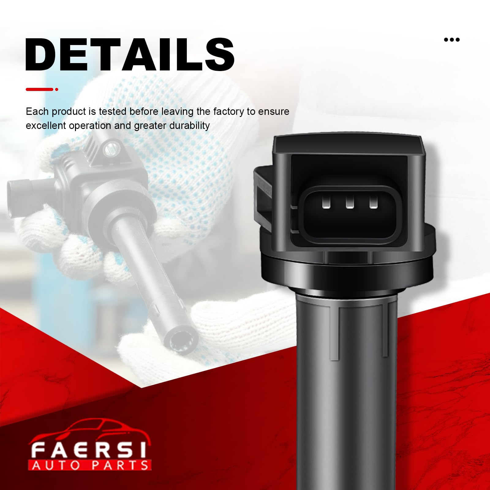 FAERSI UF583 ignition coil pack providing smooth startup on Honda models.