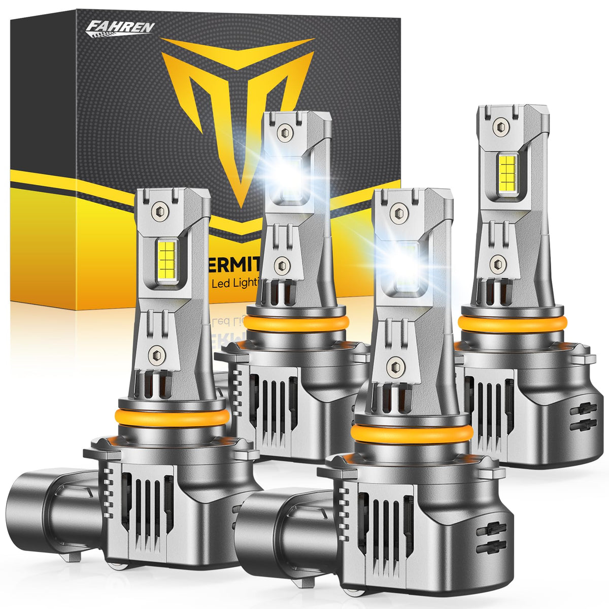 FAHREN 9005-9006 bulbs demonstrate brightness for foggy road conditions