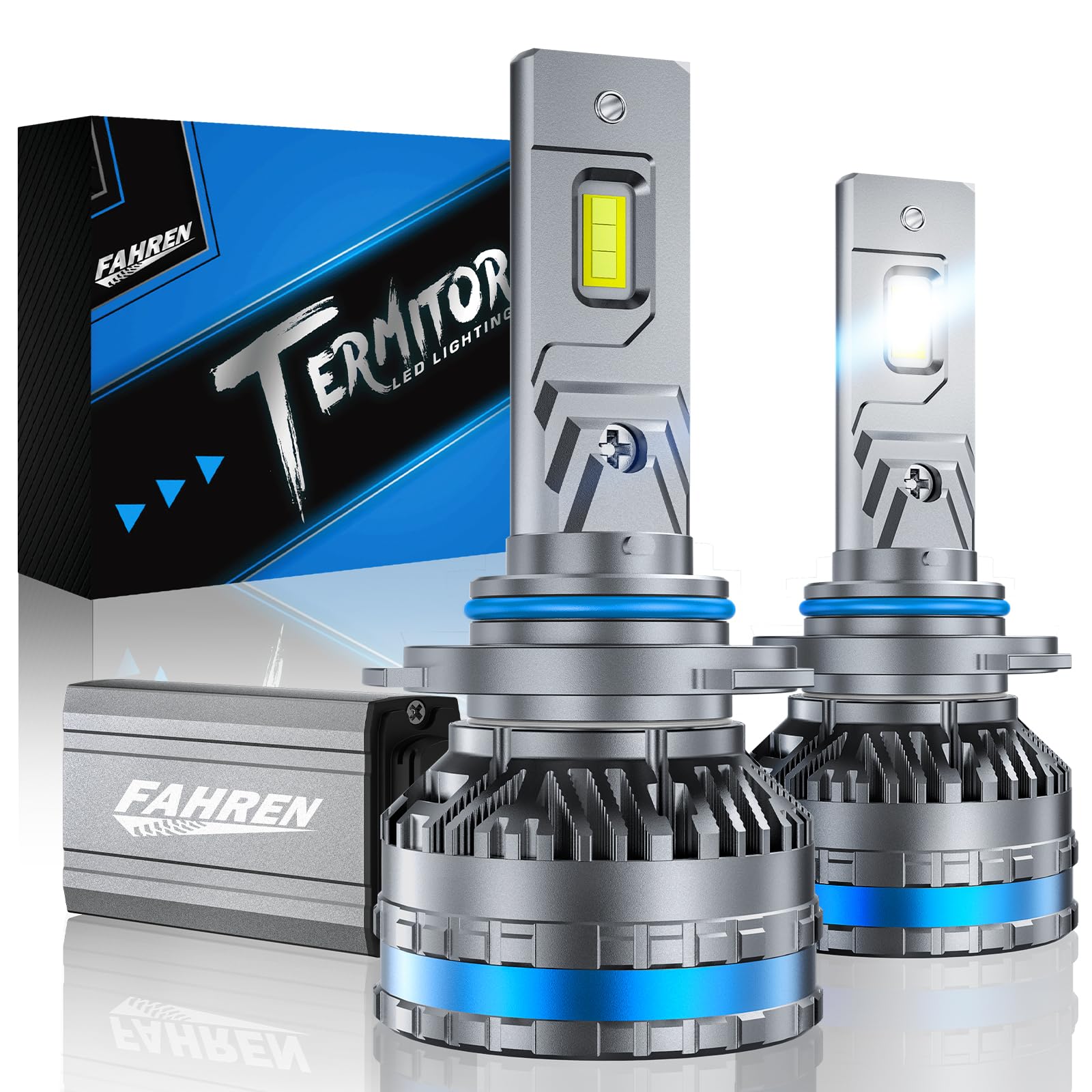 FAHREN 9006 HB4 bulbs pack 2 for fog lighting and improved visibility