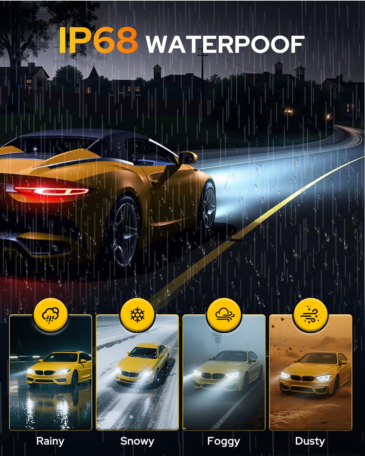 FAHREN H7 plug-and-play installation for easy upgrade