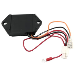 FainWan CDI Ignitor closeup connector demonstrates secure fit for EZGO 4-cycle systems