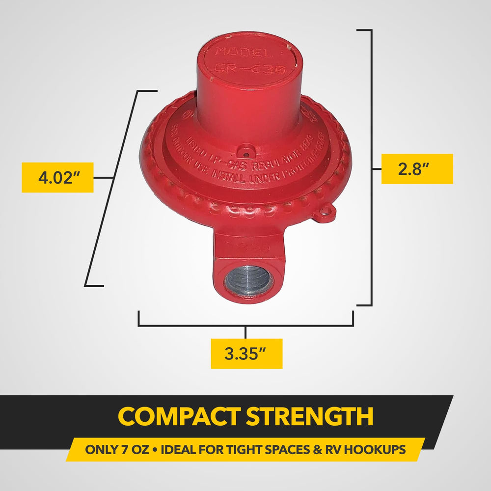 Easy replacement with 1/4-inch FPT inlet and outlet