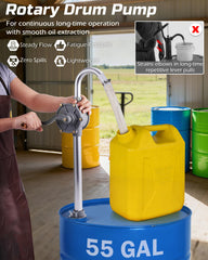 FAITIO diesel transfer pump for quick fuel moves.