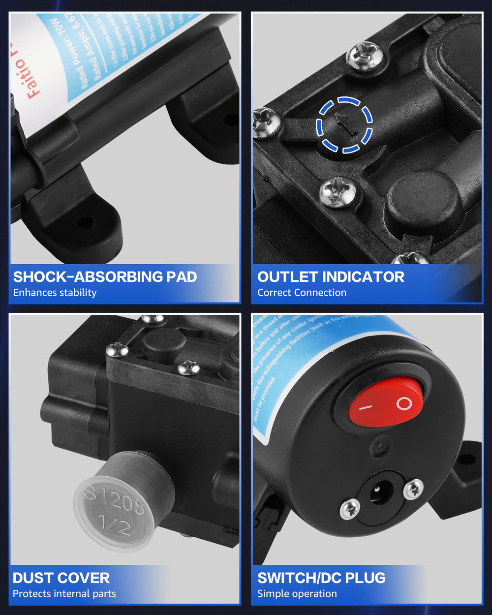 FAITIO safety features showcase explosion-resistant design during transfer