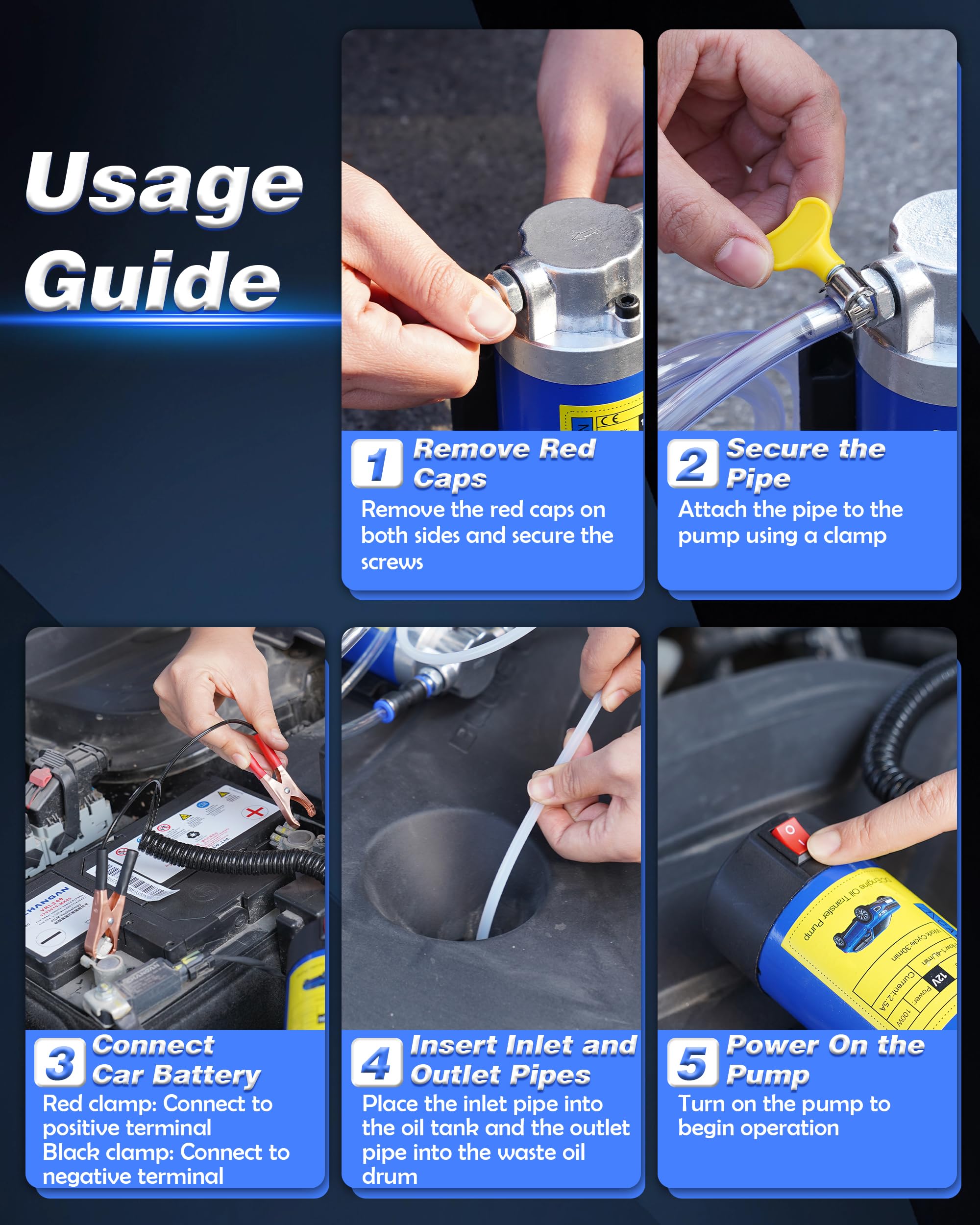 FAITIO marine and lawn equipment oil changes