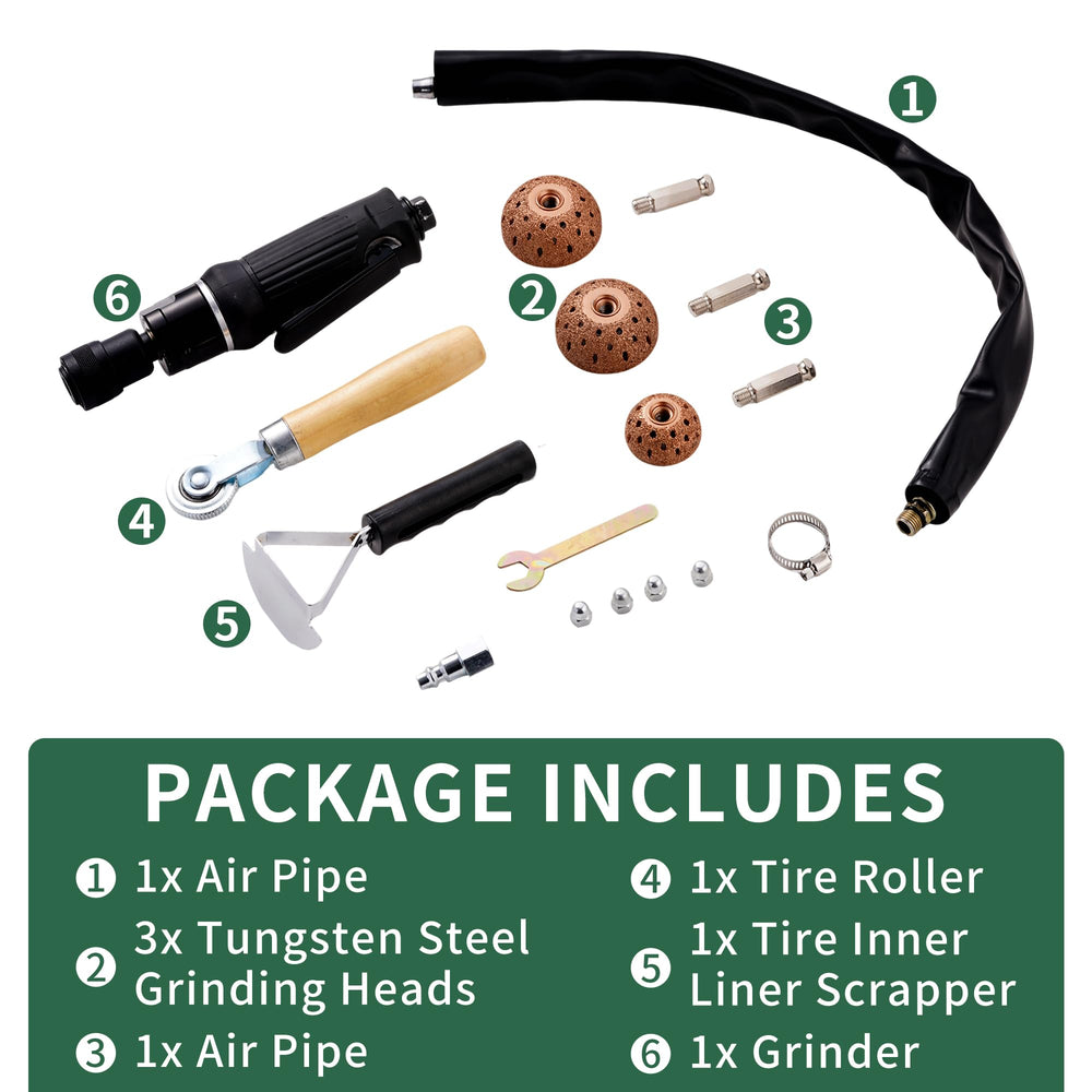 FAITIO inner liner scraper and tire roller simplify maintenance tasks