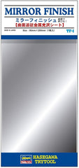 FALLER Mirror Finish Stick on aircraft front rim for reflective metal look.