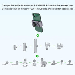 Close-up of 360 degree rotation for ideal viewing angle during rides