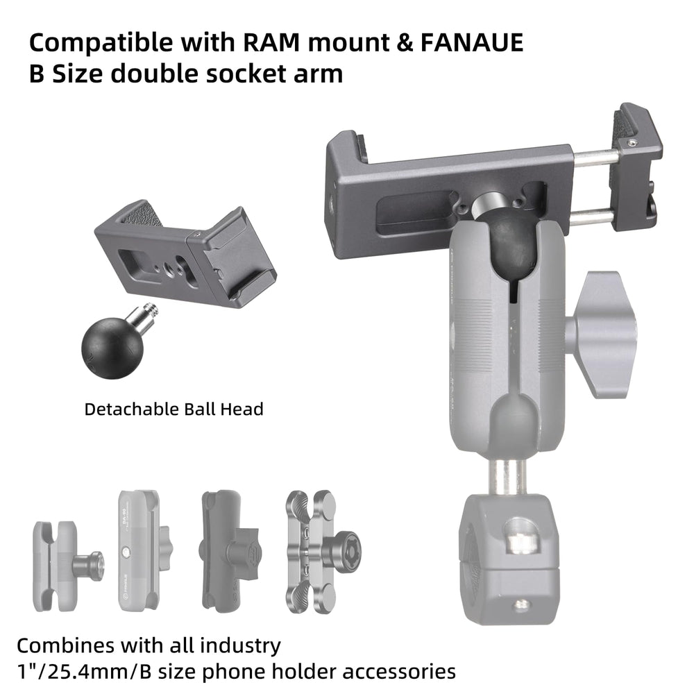 FANAUE 360-degree rotation lets you switch views while riding