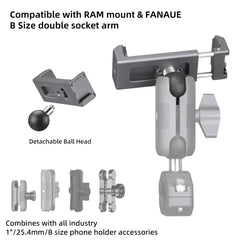 FANAUE 360-degree rotation lets you switch views while riding
