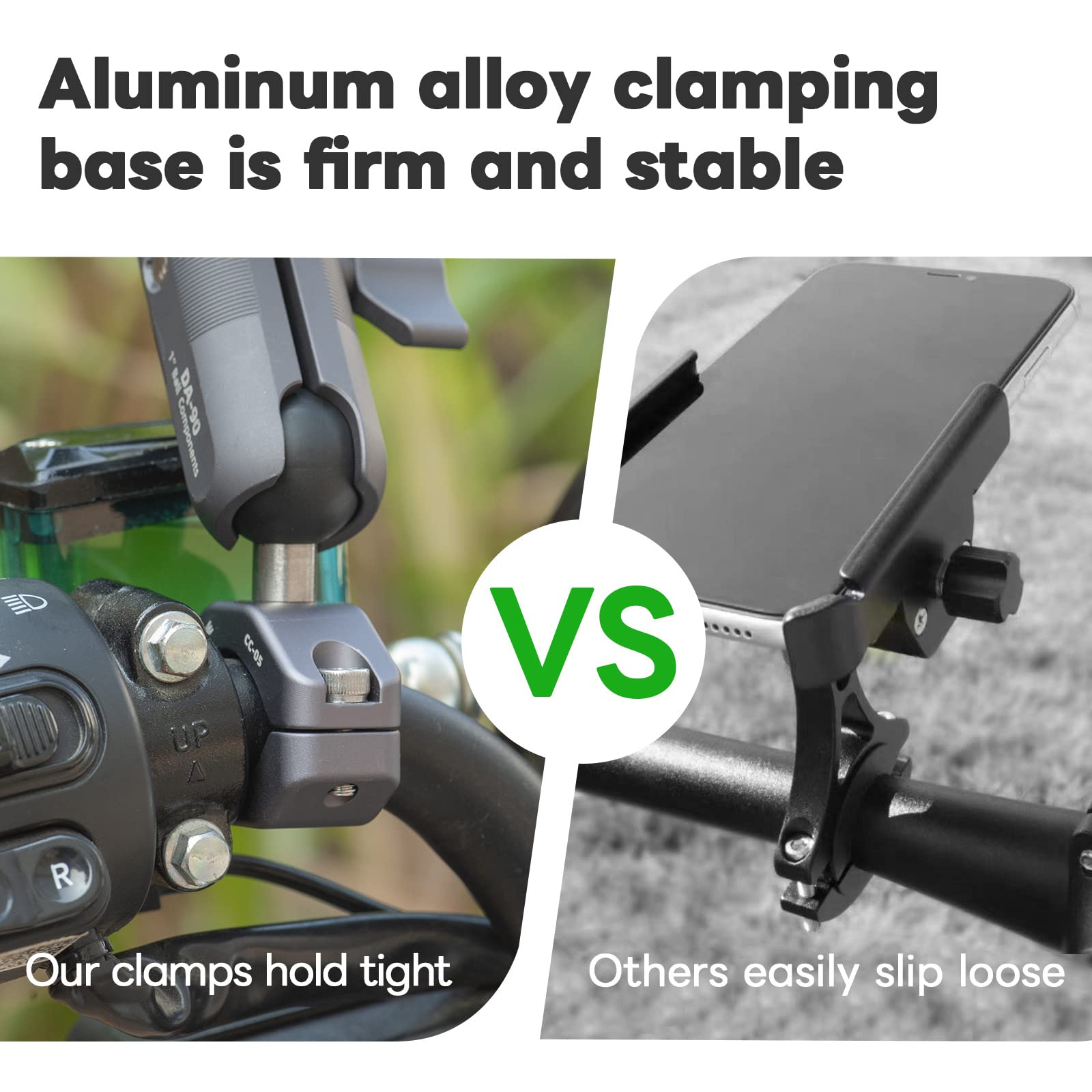 FANAUE fits a wide range of motorcycles and devices for secure on-the-go mounting.