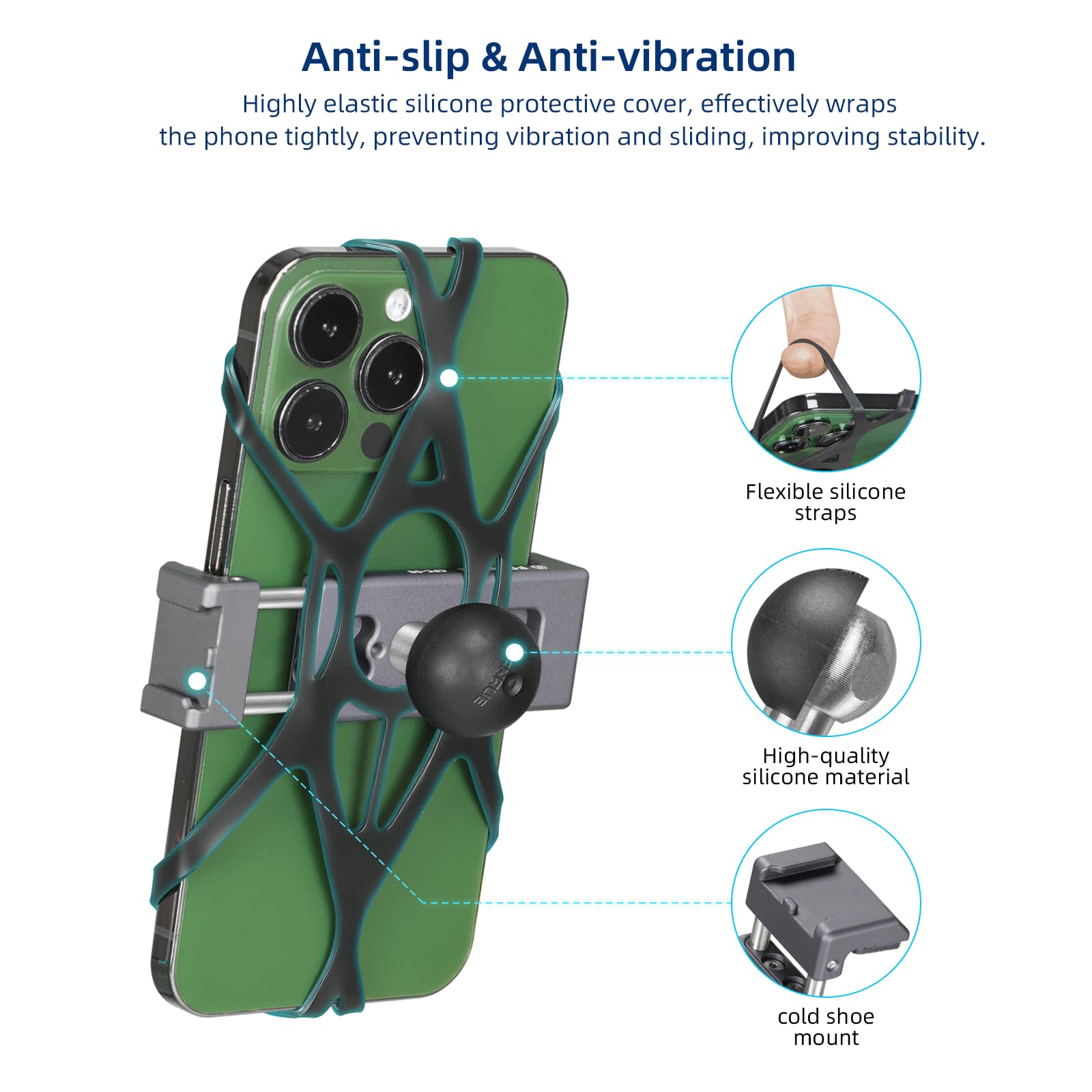 FANAUE one-handed operation enables fast phone access