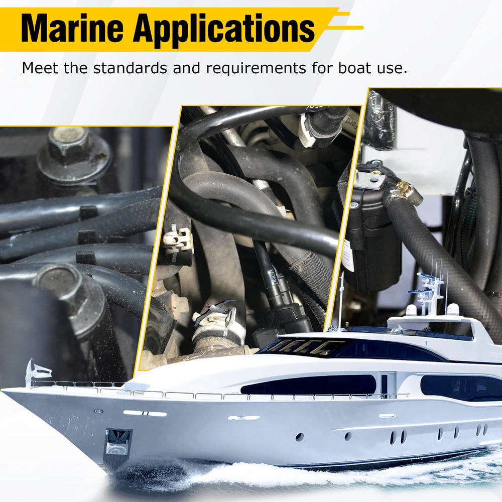 Fancat eco friendly fuel line hose designed for long coastal use.