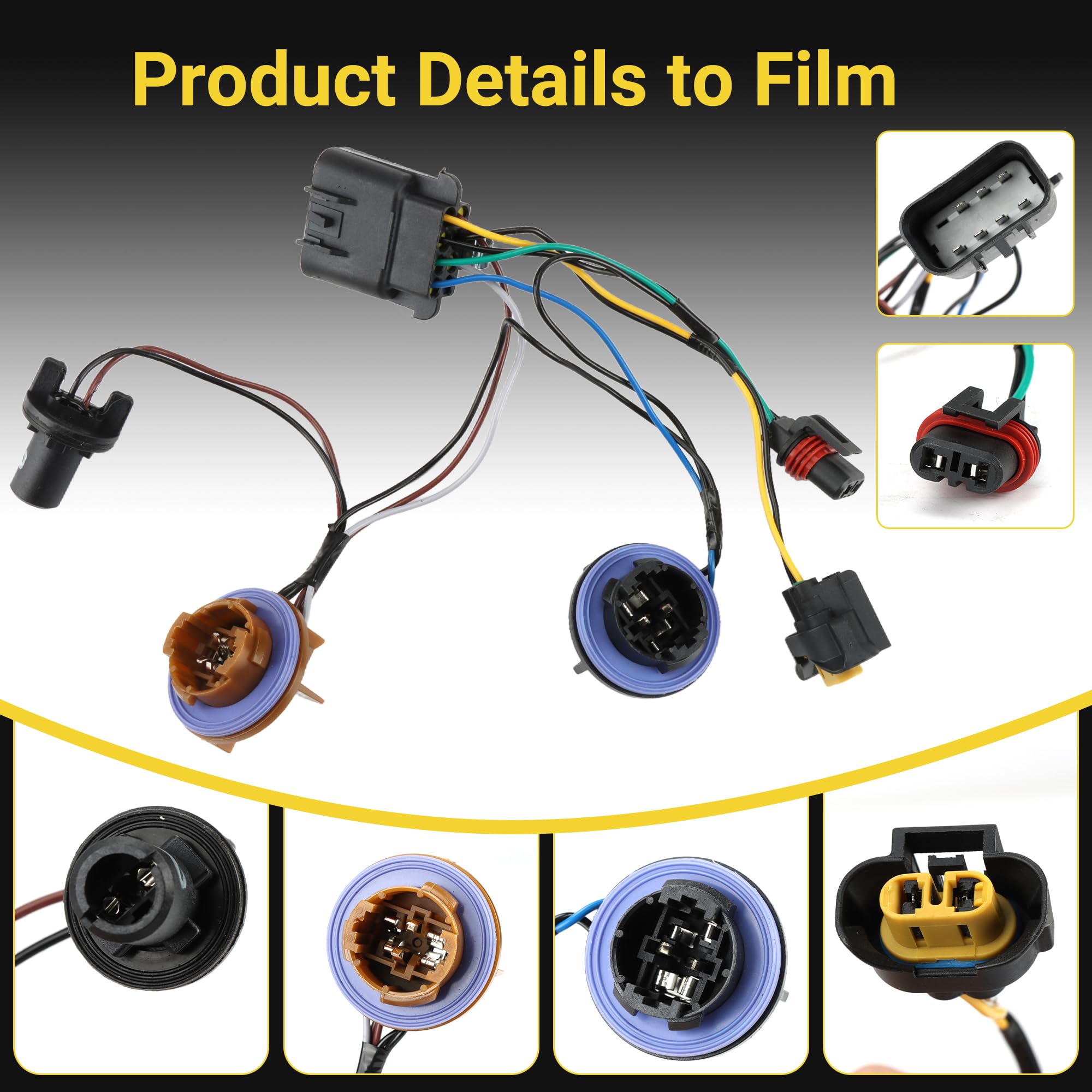 FANHAY 15950809 plug-and-play harness enables direct OEM-style connection