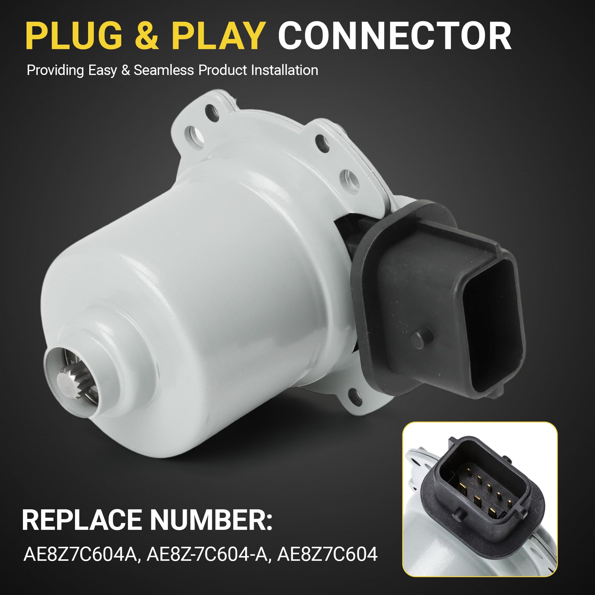 FANHAY AE8Z-7C604-A actuator side profile with compact design