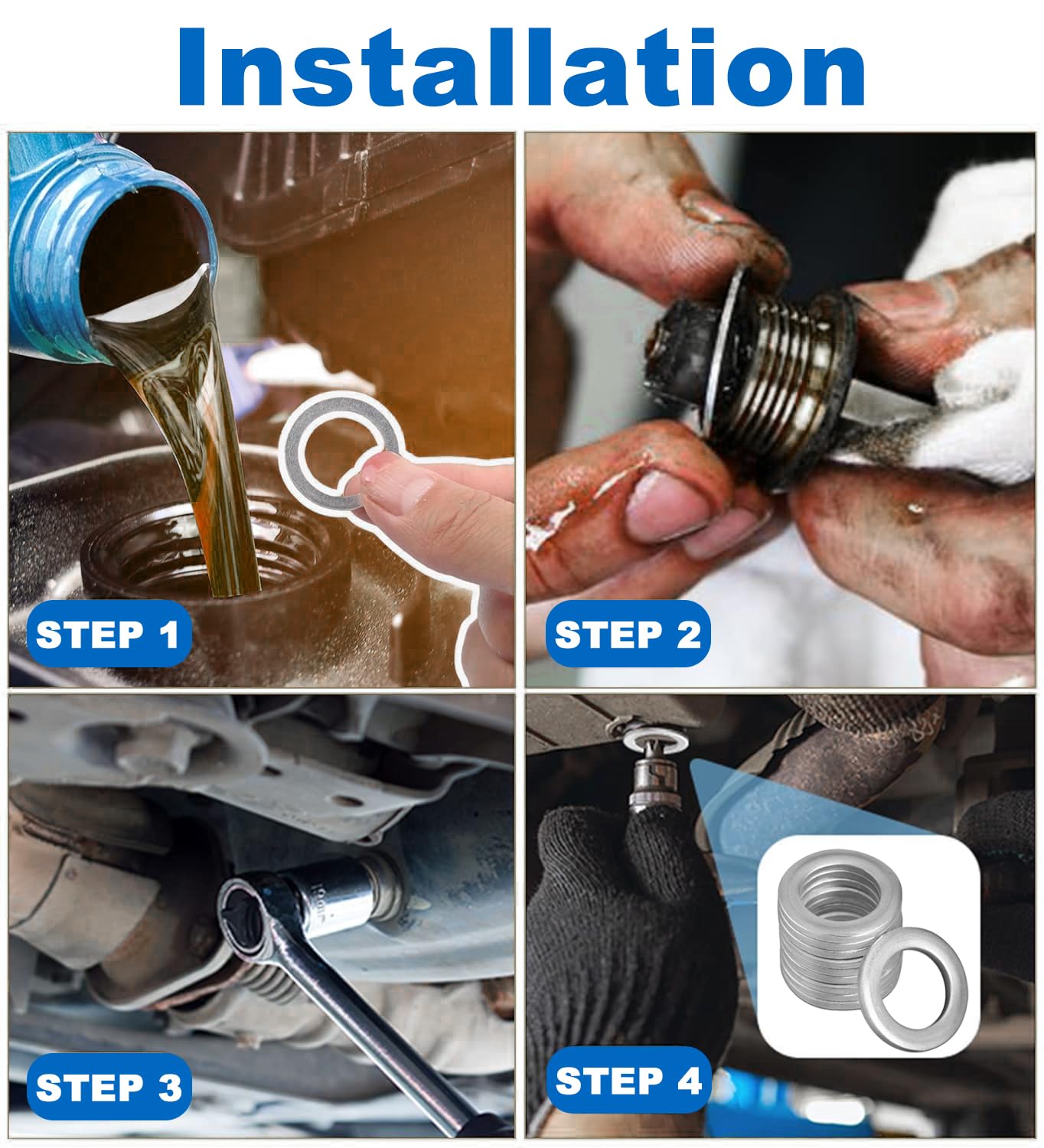 FANHAY oil drain plug washers enable easy installation and leak control