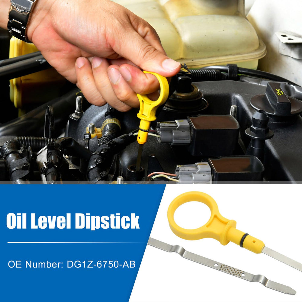 One-piece packaging includes a FANLIDE engine oil level indicator
