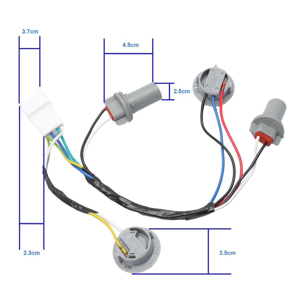 FanPaYY 16-tail-light bulbs pack improves rear illumination for Sonata 2011-2014.
