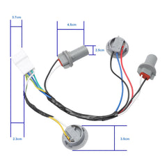 FanPaYY 16-tail-light bulbs pack improves rear illumination for Sonata 2011-2014.