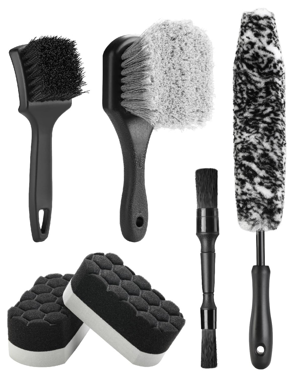 Fantasticlean 6pcs kit overview for complete wheel care at home.