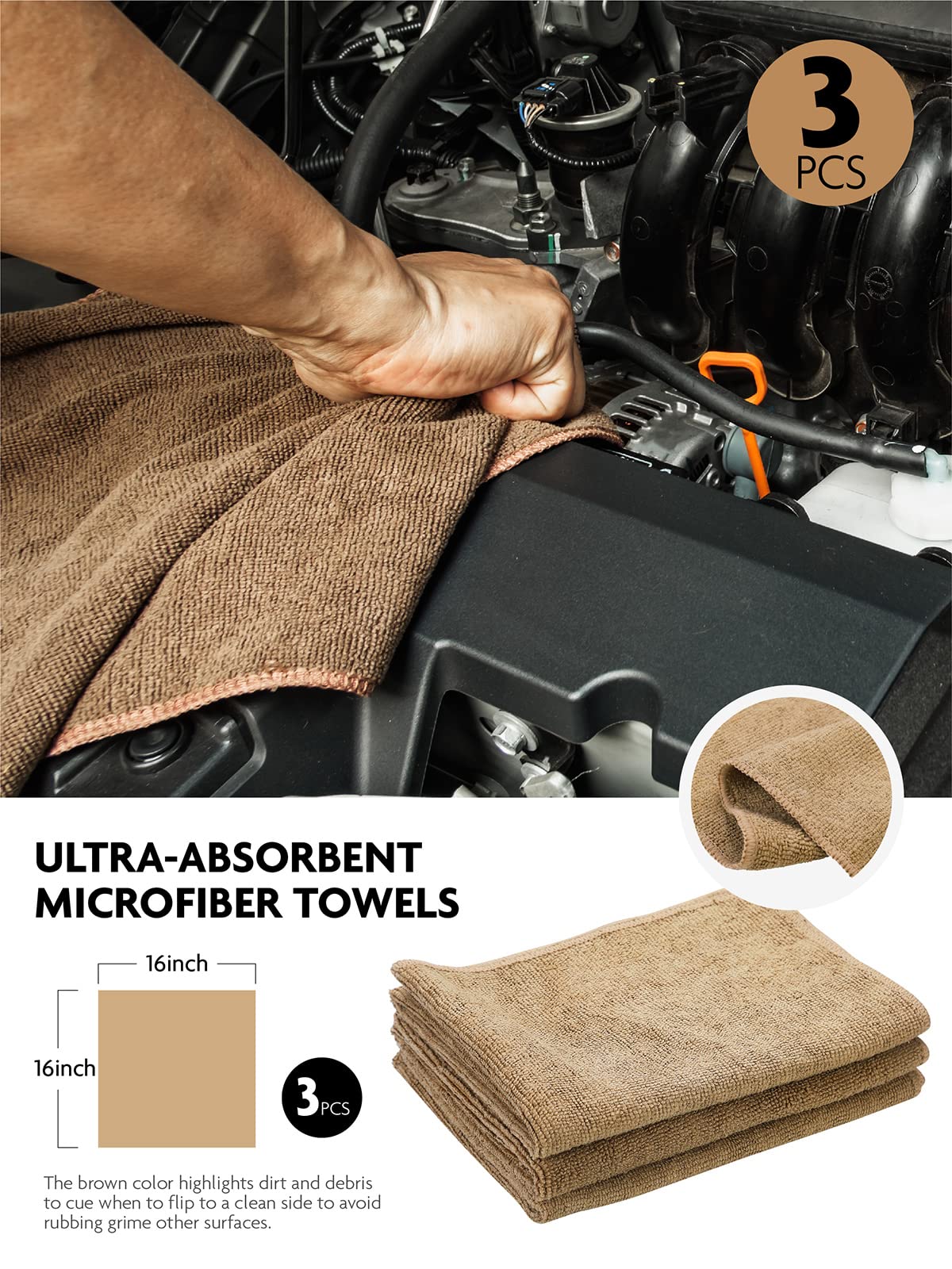 Fantasticlean leather care application smoothing conditioner on a seat