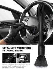 Fantasticlean single-head detailing brushes reaching tight spaces with soft bristles