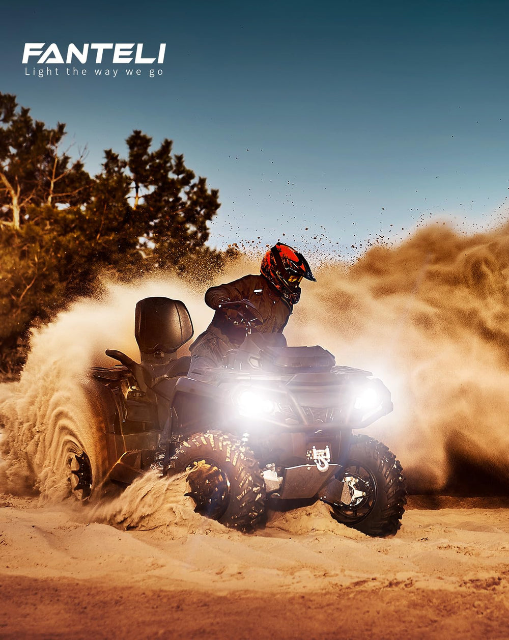FANTELI 9006 bulbs long-life design with 50,000 hours potential