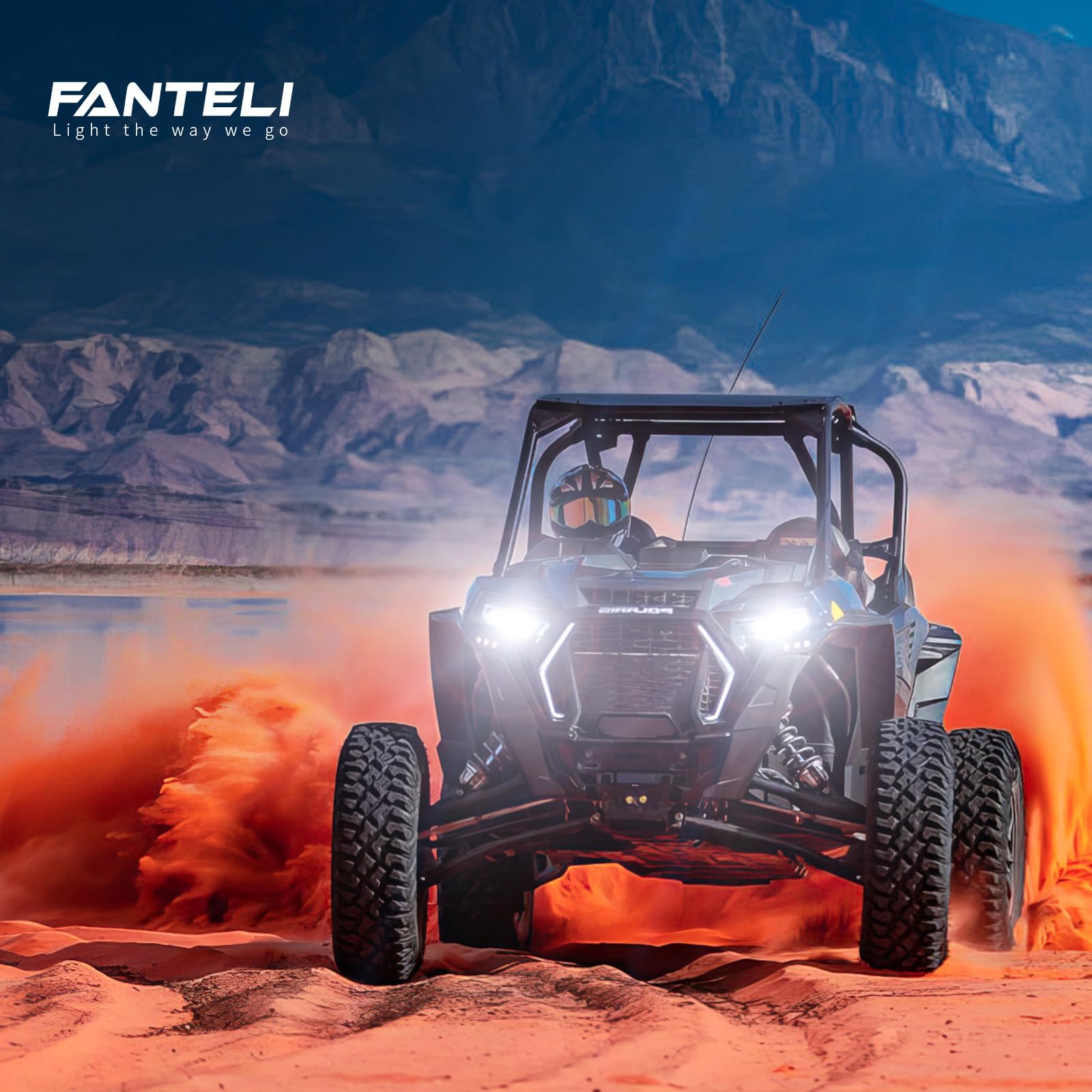 FANTELI H9 bulbs come in a pack of 2 for full coverage