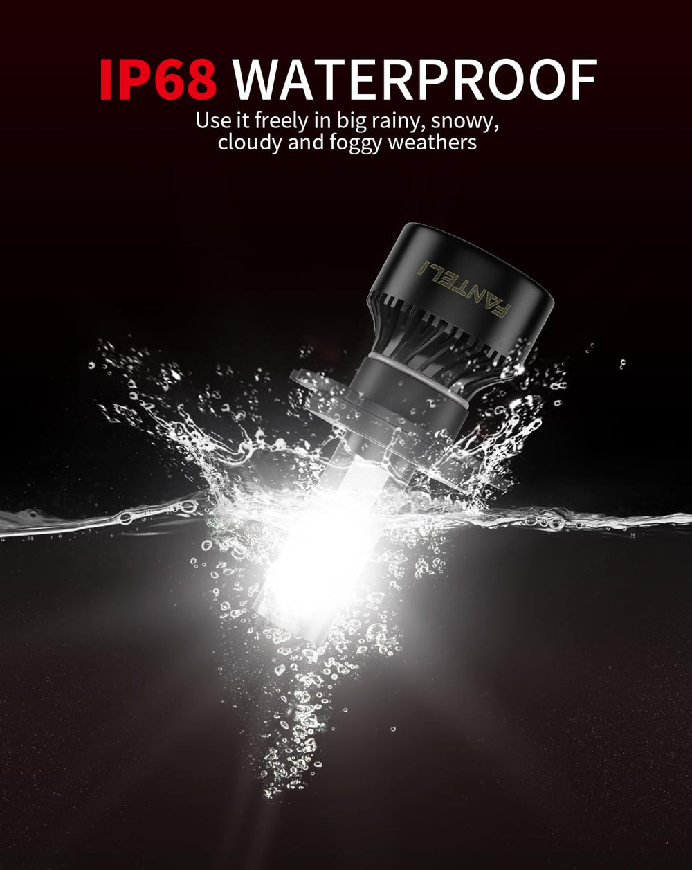 FANTELI HB2 bulbs improve interior off-road lighting for cargo areas.