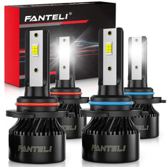 FANTELI offroad lights front view for improved trail visibility