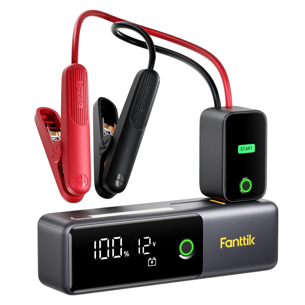 Fanttik Potent T10 compact size powers on-the-go and fits in a cup holder