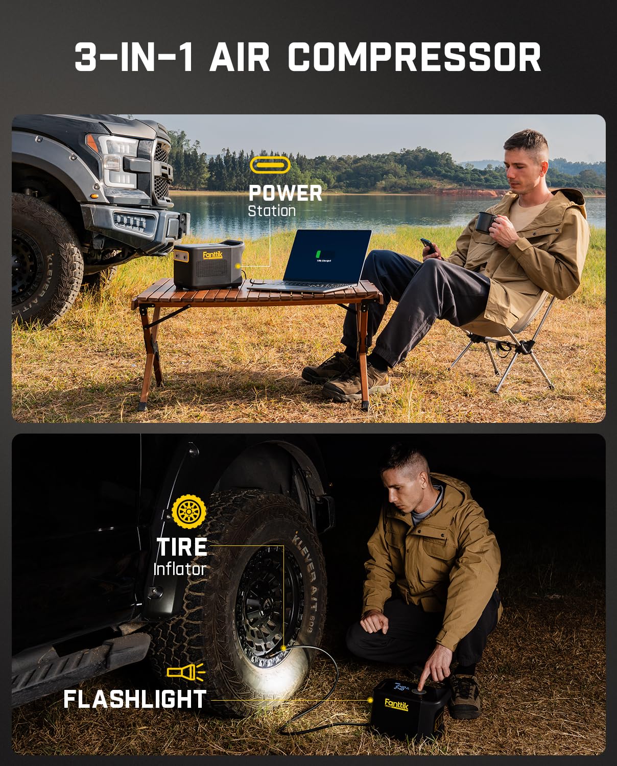 Fanttik X9 Ultra multi-use tool for travel and roadside tasks