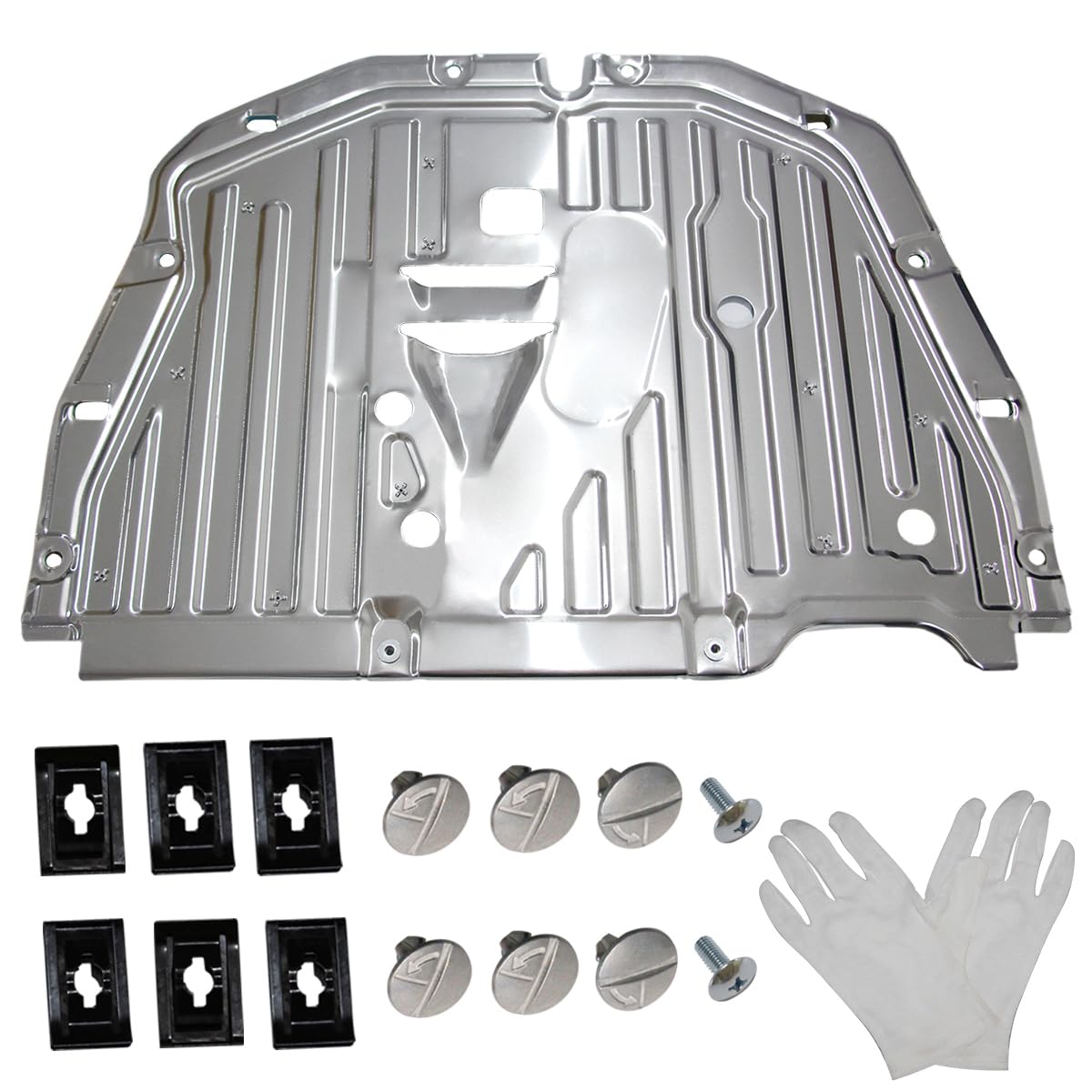 FANXIN engine splash shield on a Honda Civic 2016-2021 reduces debris contact