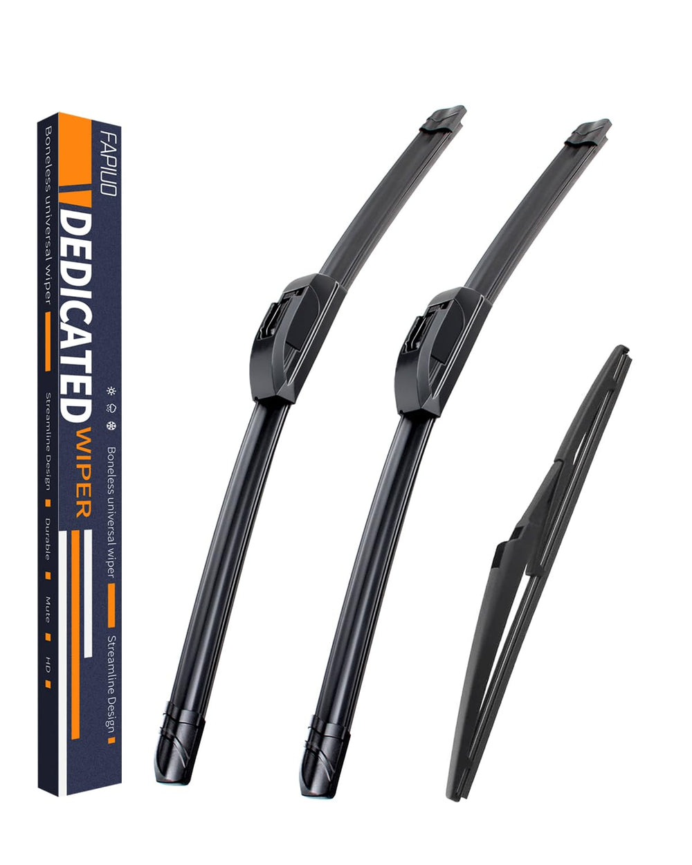 FAPIUO front wiper 26 inch for Kia Sportage and Hyundai Santa Fe, smooth wipe and clear view