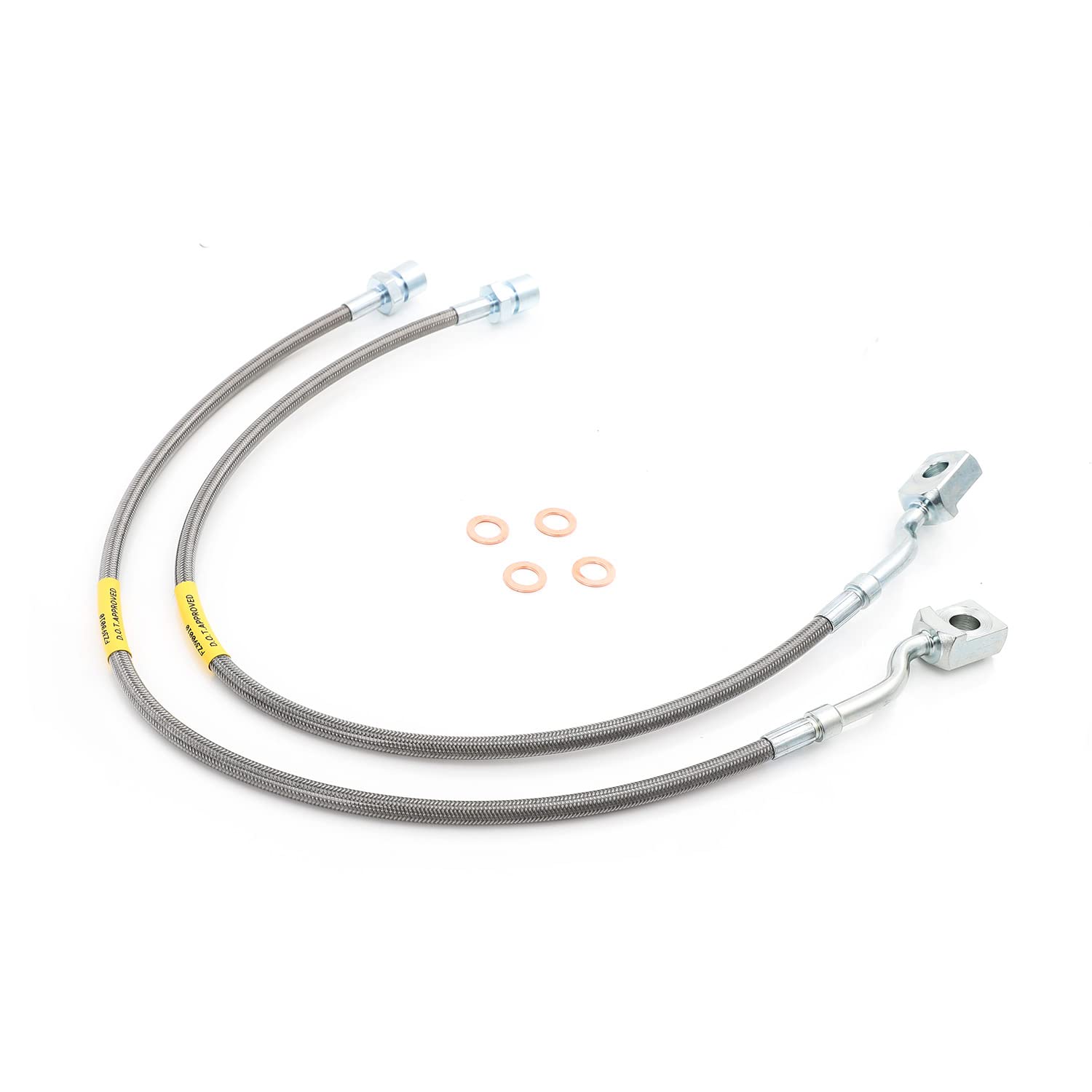 FAPO SHOCK extended brake line for Silverado 1500 enhances pedal feel for lifted trucks.