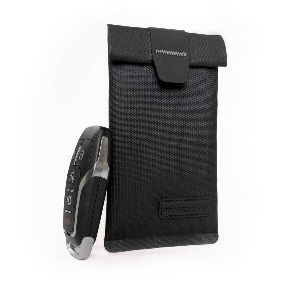 Faraday Defense Key Fob Jacket fits bulky keys and cards