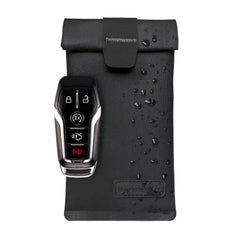 Faraday Defense Key Fob Jacket front view blocks signals for safer storage