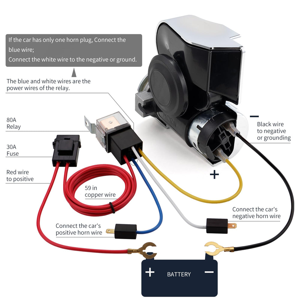 FARBIN 150dB loudness proves effective in busy traffic and parking lots.