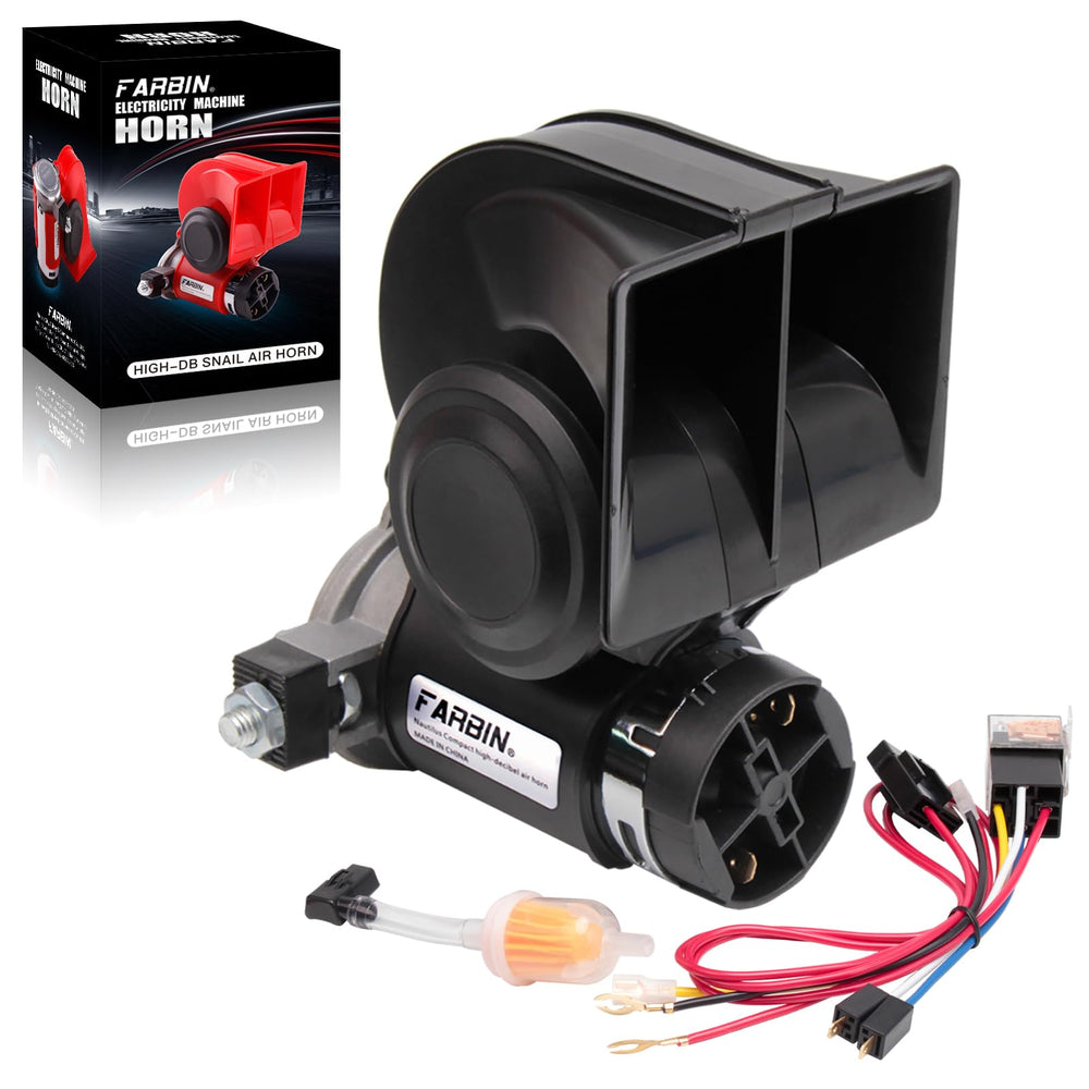 FARBIN air horn on a truck emits a 150dB alert for high visibility signaling