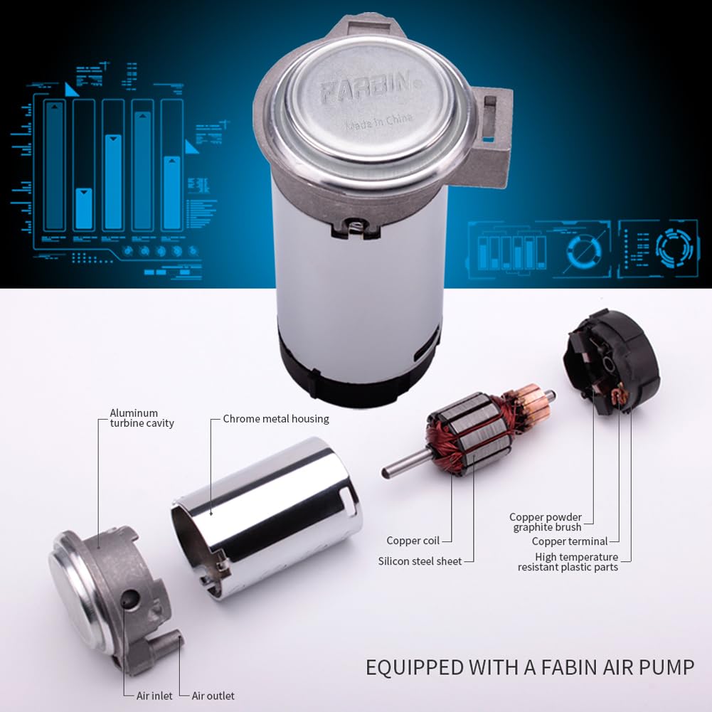 FARBIN air horn compatible with many 12V vehicles for versatile use