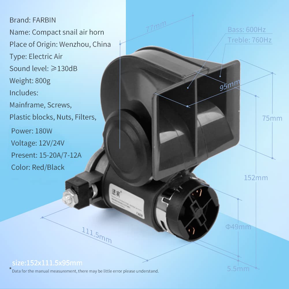 FARBIN air pump compressor close-up, fast response without external air source.