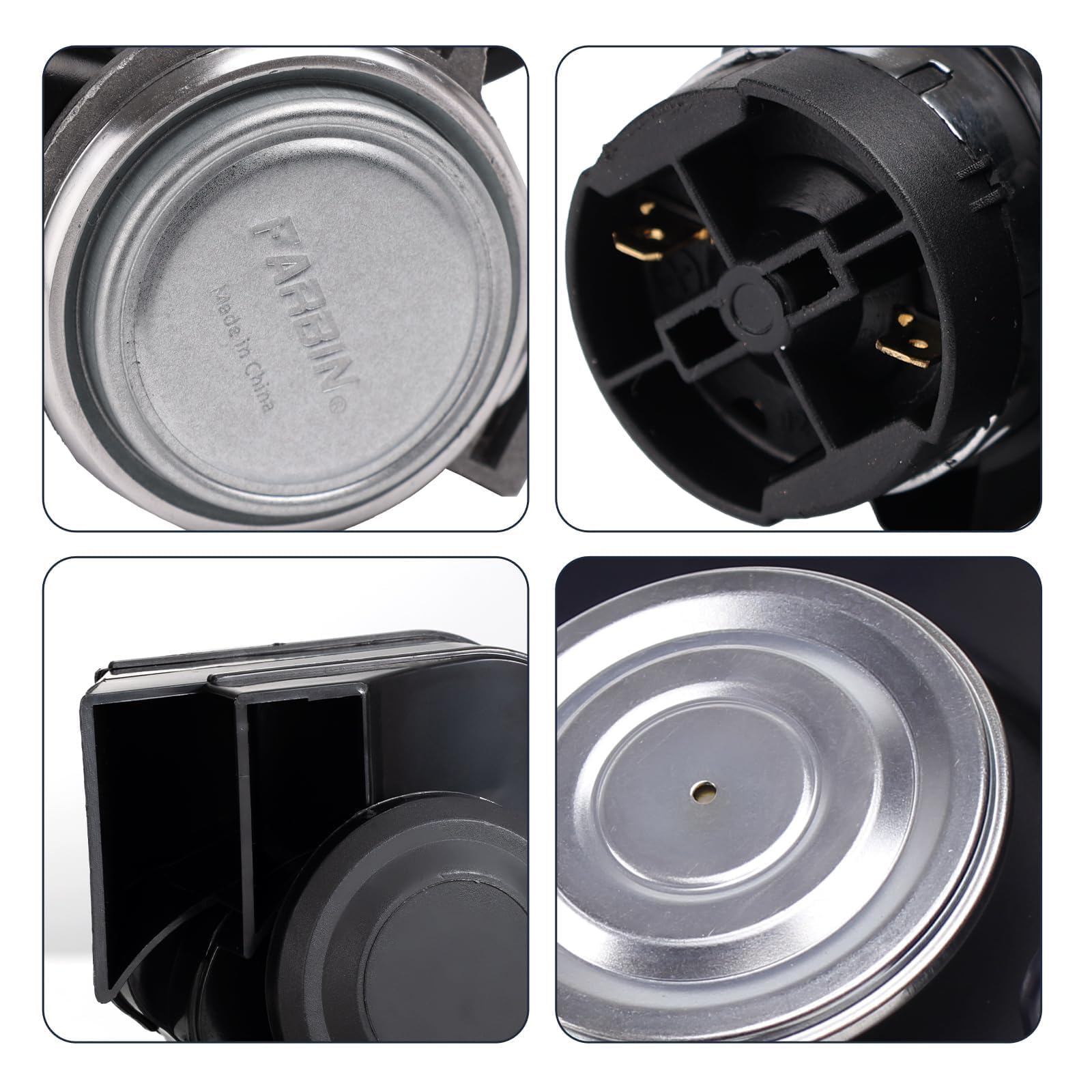 FARBIN electric car horn 12V setup with reliable signaling