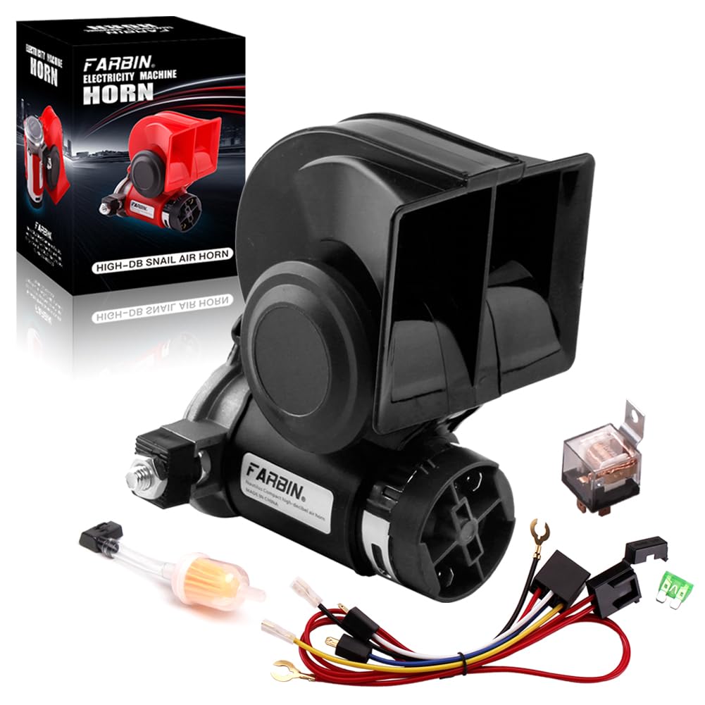 FARBIN train horn 150db sound highlights an attention-grabbing signal for safer driving.